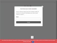 Tablet Screenshot of jardin-des-gourmands.com